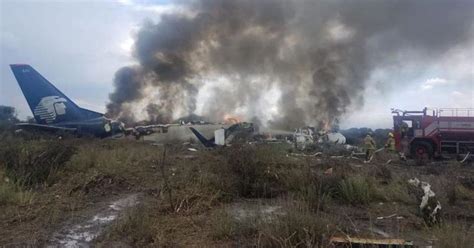 aeromexico plane crashes.